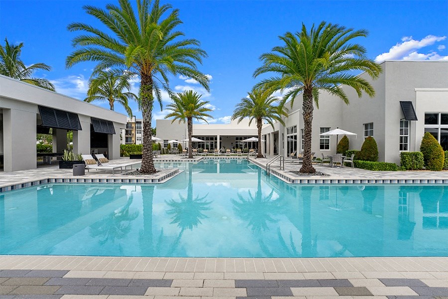 Take a dip and soak up the sun at the pool