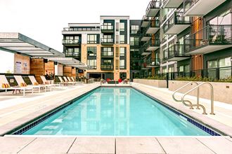 Midtown Greenway Apartments For Rent in Minneapolis, MN | Junction Flats | pool
