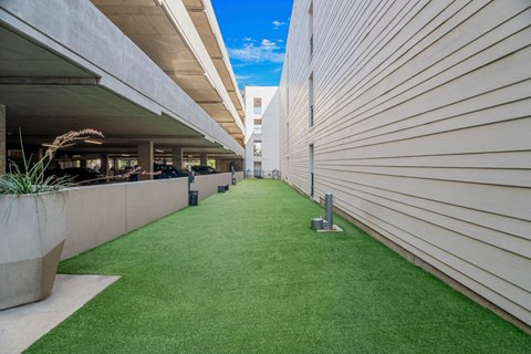 Onsite dog park for our four-legged residents