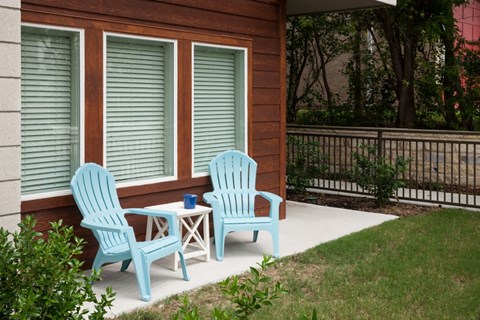 Private pet yards are available in select homes