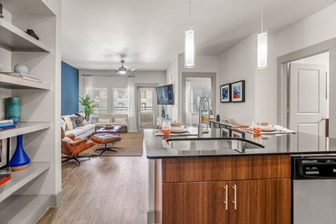 Select homes feature kitchen islands