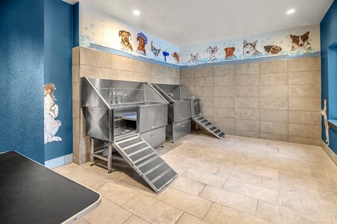 Newly renovated pet spa