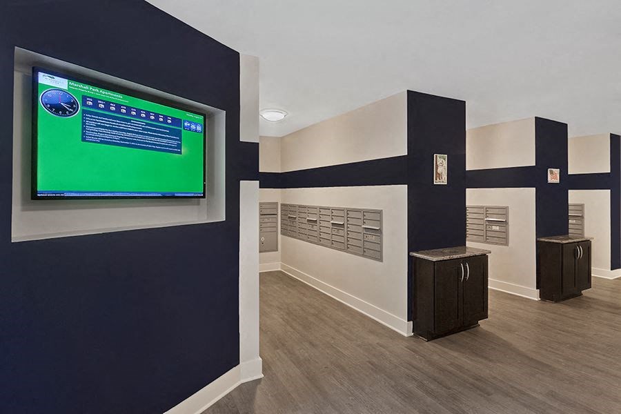 Marshall Park - Raleigh, NC - mail room