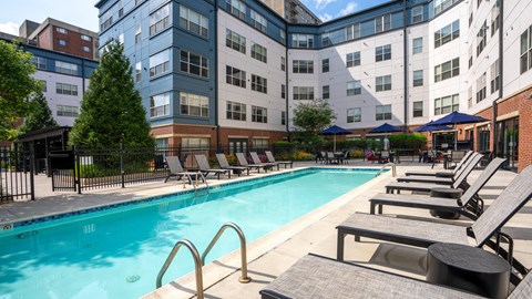 Apartments near Malden Center | Malden Square Apartments | Pool