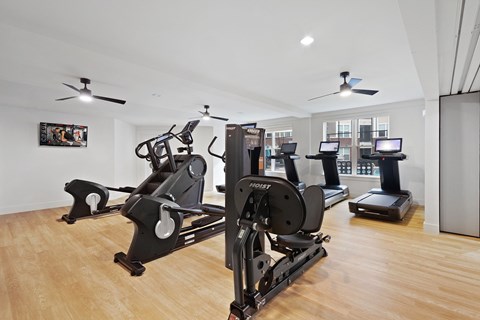 2 Bedroom Apartments in Raleigh, NC - Marshall Park - Cardio Equipment