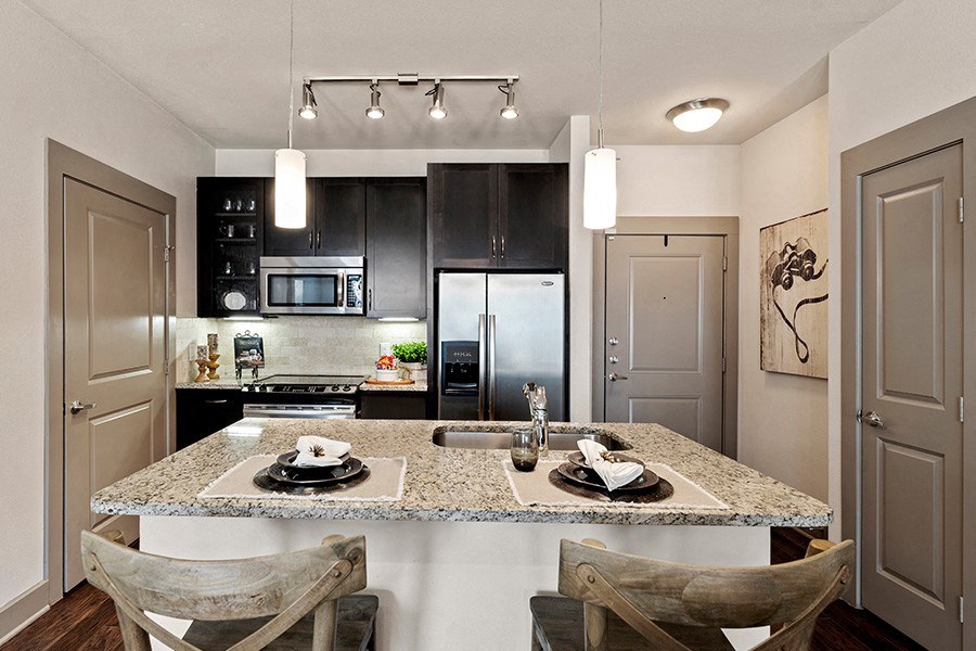 StoneLedge Apartments - Granite or Quartz countertops - Apartments near DFW Airport