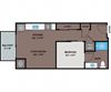 Light Rail III Junction Flats - Minneapolis, MN - Light Rail III floor plan 530 Sq Ft