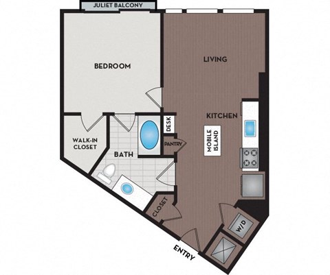 Vinings Lofts and Apartments - Atlanta, GA - A6 Floor Plan