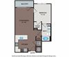 11F1A Floor Plan Mallory Square | Rockville, MD | 11F1A Floor Plan 704 SF