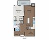B1 Flux Apartments - Minneapolis, MN - B1 Floor Plan 739 Sq Ft