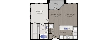 Stoneledge Apartments - Grapevine, TX - A3 Floor Plan
