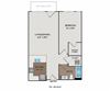 Manet The Matisse - Portland, OR - Manet floor plan 775 Sq Ft