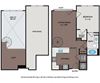 11L1A Floor Plan Mallory Square | Rockville, MD | 11L1A Floor Plan 778 SF