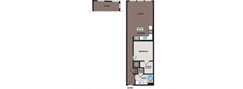 Vinings Lofts and Apartments - Atlanta, GA - A11 Floor Plan