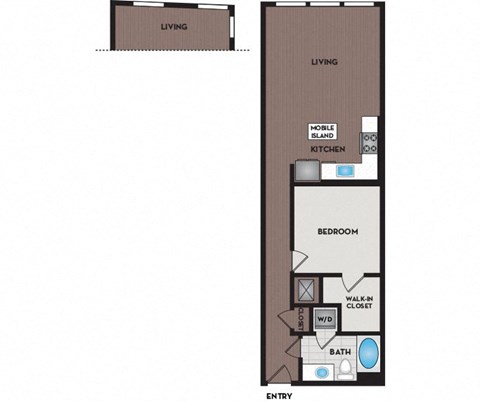 Vinings Lofts and Apartments - Atlanta, GA - A11 Floor Plan