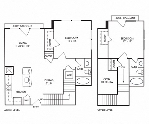 Dwell at McEwen - Franklin, TN - B1 Loft Floor Plan