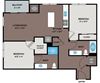 Interchange I Junction Flats - Minneapolis, MN - Interchange I floor plan 1033 Sq Ft
