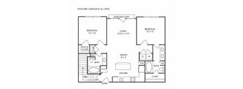 Dwell at McEwen - Franklin, TN Apartments - B4 Floor Plan