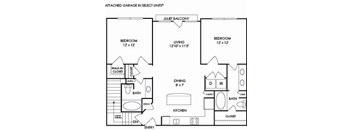 Dwell at McEwen - Franklin, TN - B4 Floor Plan