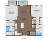 Oxford The Reserve at Tysons Corner - Raleigh, NC- Oxford floor plan 1077 Sq Ft