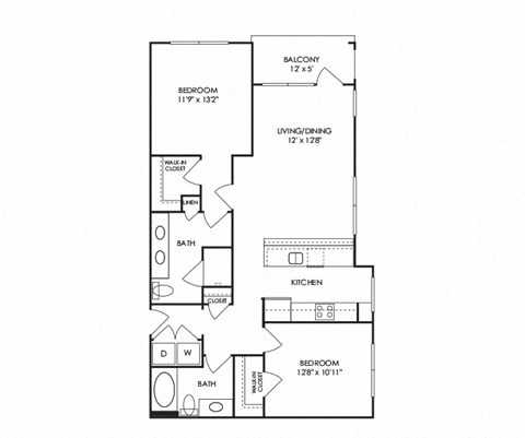Dwell at McEwen - Franklin, TN - B9 Floor Plan