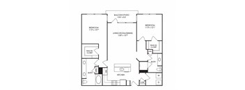 Dwell at McEwen - Franklin, TN - B11 Floor Plan