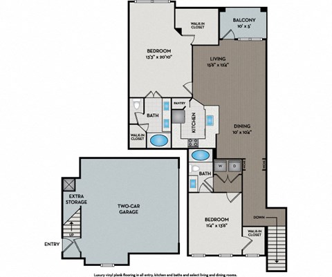 Glenhaven at Star Ranch - Hutto, TX - B6 Floor Plan