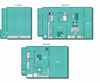 22T1A Floor Plan Larq Henderson Apartments | Dallas, TX | 22T1A Floor Plan 1763 SF