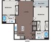 B1 Floor Plan Vinings Lofts and Apartments - Atlanta, GA - B1 Floor Plan