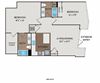 Warhol The Matisse - Portland, OR - Warhol floor plan 990 Sq Ft