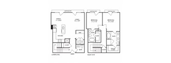 Dwell at McEwen - Franklin, TN - B12 Floor Plan