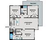 32F1 Floor Plan LaVida Apartments - Miami, FL - 32F1 Floor Plan 1295 SF