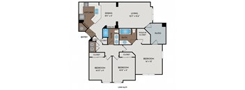 Boulder Creek - Sammamish, WA Apartments - Granite Floor Plan 1308 SF