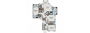 Boulder Creek - Sammamish, WA Apartments - Ruby Floor Plan 1536 SF