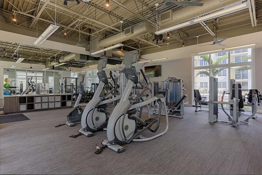 Our 24-hour fitness center is fully-equipped with cardio and weight equipment, plus towel service