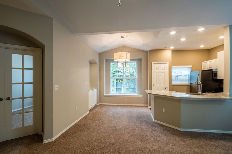 Designer lighting fixtures throughout