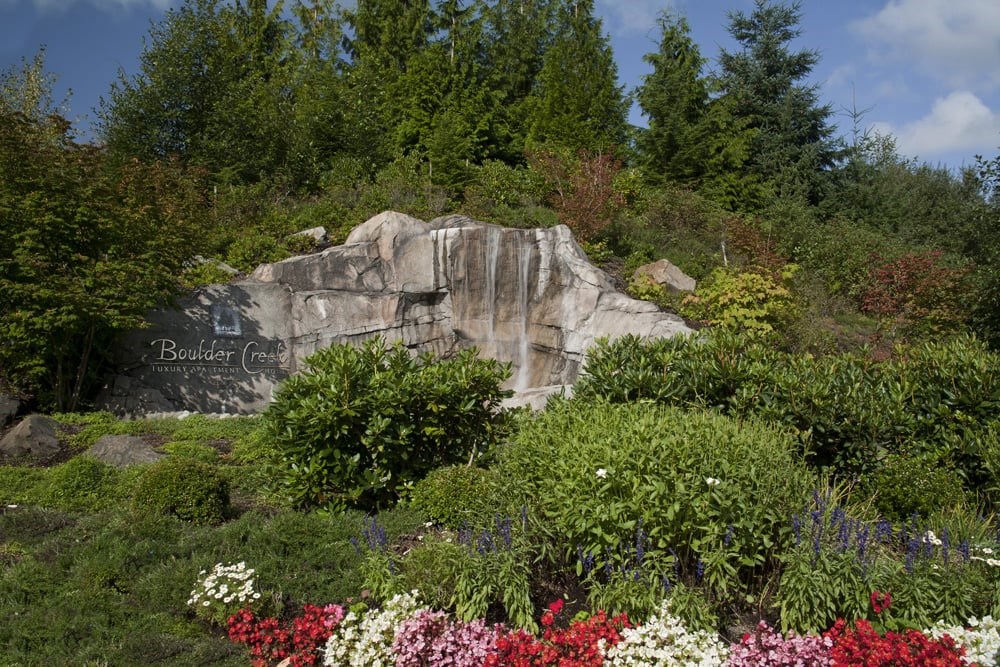 Fully landscaped with welcoming water feature