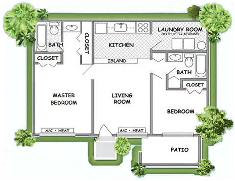 1025 Eagle Lake Trail 1-2 Beds Apartment for Rent