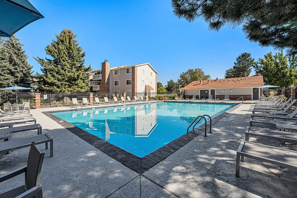 take a dip in our resort style pool