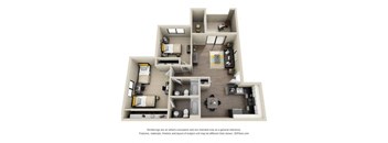 2x2 floorplan