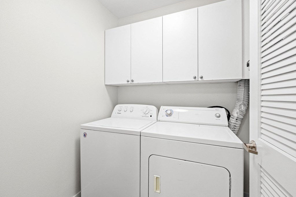 Washer & Dryer In Unit