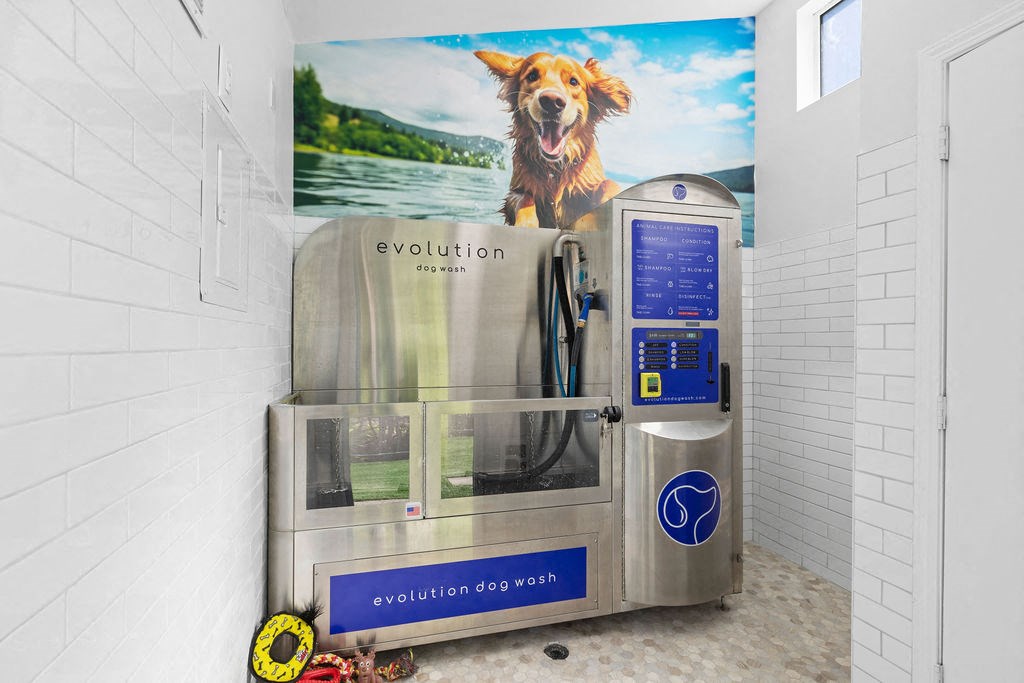 Self serve dog wash station