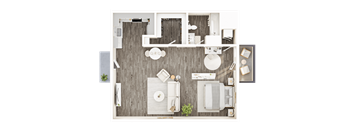 Avia McCormick Ranch - Zinnia 3D Floor Plan