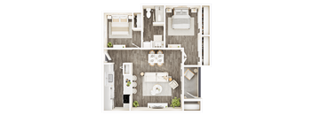 Avia McCormick Ranch - Jasmine 3D Floor Plan