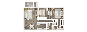 Lotus 3D Floor Plan