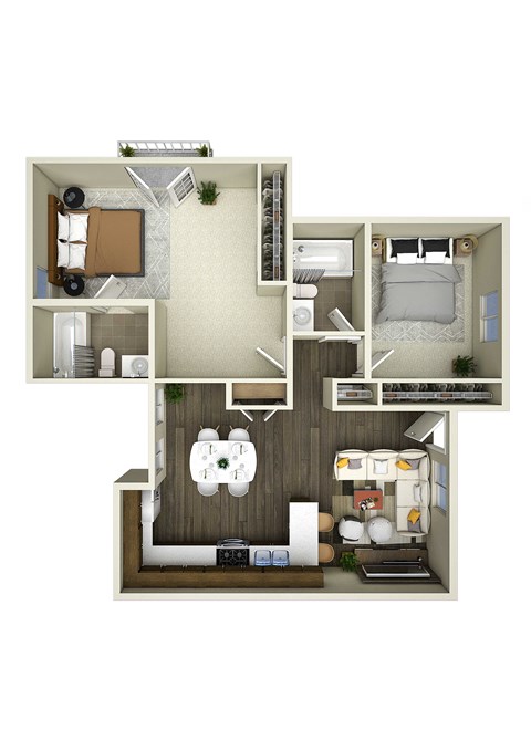 Avia McCormick Ranch 3D Floor Plans no name