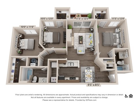 6550 South Dayton Street 1-3 Beds Apartment for Rent - Photo Gallery 20