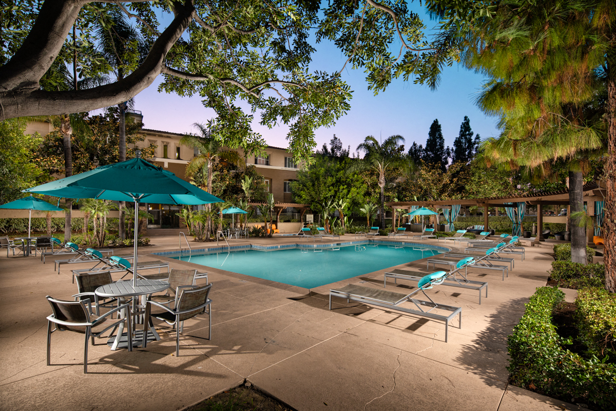 Avila at RSM Main Pool Twilight