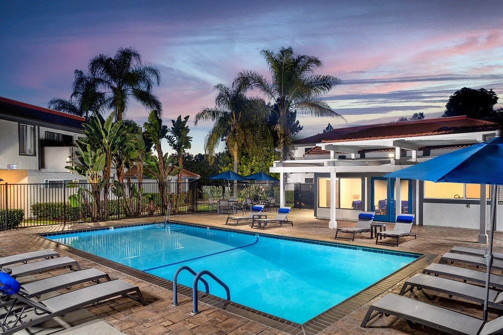 Stone Arbor Pool Deck with Lounge Chairs Stone Arbor Pool Deck with Lounge Chairs