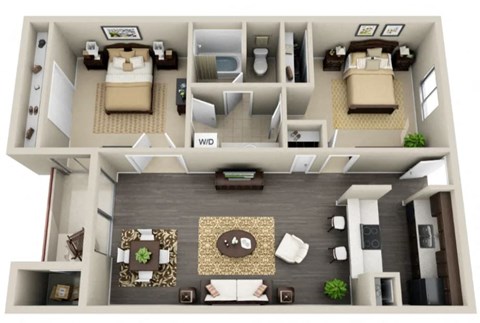 8375 East Vía de Ventura Studio-3 Beds Apartment for Rent - Photo Gallery 63